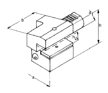 Skizze VDI - C3 Axial berkopf Rechts VDI 16